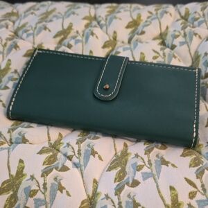 BNNU Portland Leather Peacock Leather Trifold Wallet